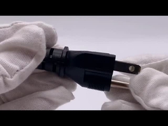 जापान 3-पिन प्लग टू आईईसी 320 सी13 एसी पावर कॉर्ड सेट मोल्डिंग