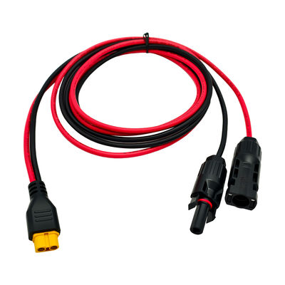 XLPE इंसुलेटेड सोलर पावर केबल सोलर एडॉप्टर एक्सटेंशन केबल 4mm 6mm सोलर पैनल के लिए